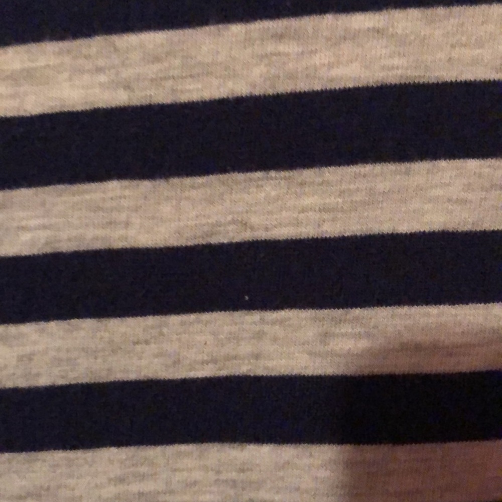 Goodfellow & Co. Gray & Blue Striped T-Shirt Mens Large L Standard Fit - Picture 7 of 12